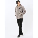 撥水ダブルフェイス フーデッドブルゾン | TAKA-Q MEN | 詳細画像5 