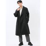 NEO BASICS 防風 ウール混 ダブルトレンチコート | TAKA-Q MEN | 詳細画像1