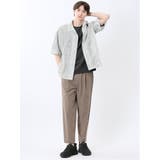 プリント オープンカラー半袖シャツ | TAKA-Q MEN | 詳細画像17