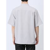 TechLinen バンドカラー半袖シャツ | TAKA-Q MEN | 詳細画像21 