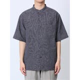 TechLinen バンドカラー半袖シャツ | TAKA-Q MEN | 詳細画像31 