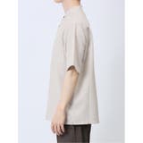 TechLinen バンドカラー半袖シャツ | TAKA-Q MEN | 詳細画像7 
