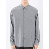 シャンブレー レギュラーカラー長袖シャツ | TAKA-Q MEN | 詳細画像15 