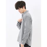 シャンブレーストライプ レギュラーカラー長袖シャツ | TAKA-Q MEN | 詳細画像11 