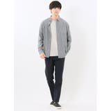 シャンブレーストライプ レギュラーカラー長袖シャツ | TAKA-Q MEN | 詳細画像14 