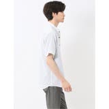 リネン混 楊柳 バンドカラー半袖シャツ | TAKA-Q MEN | 詳細画像4