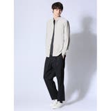 ストレッチ バンドカラー長袖シャツ | TAKA-Q MEN | 詳細画像16