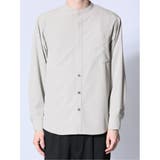 ストレッチ バンドカラー長袖シャツ | TAKA-Q MEN | 詳細画像17