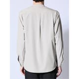 ストレッチ バンドカラー長袖シャツ | TAKA-Q MEN | 詳細画像19
