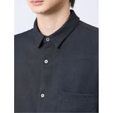 ウール調サキソニー カッタウェイ長袖シャツ | TAKA-Q MEN | 詳細画像20