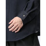 ウール調サキソニー カッタウェイ長袖シャツ | TAKA-Q MEN | 詳細画像21