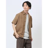 パナマジャガード レギュラーカラー半袖シャツ | TAKA-Q MEN | 詳細画像18