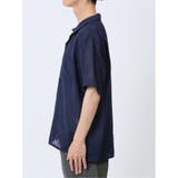 軽量シアー オープンカラー半袖シャツ | TAKA-Q MEN | 詳細画像35 