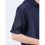 軽量シアー オープンカラー半袖シャツ | TAKA-Q MEN | 詳細画像38 