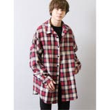 バックプリントチェック柄 長袖BIGシャツ | TAKA-Q MEN | 詳細画像2 