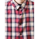 バックプリントチェック柄 長袖BIGシャツ | TAKA-Q MEN | 詳細画像8 