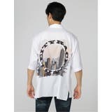 サークルデザイン レギュラーカラー 半袖BIGシャツ | TAKA-Q MEN | 詳細画像16 