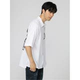 サークルデザイン レギュラーカラー 半袖BIGシャツ | TAKA-Q MEN | 詳細画像17 