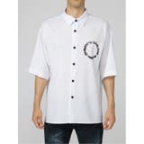 サークルデザイン レギュラーカラー 半袖BIGシャツ | TAKA-Q MEN | 詳細画像18 