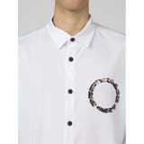 サークルデザイン レギュラーカラー 半袖BIGシャツ | TAKA-Q MEN | 詳細画像19 