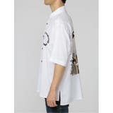 サークルデザイン レギュラーカラー 半袖BIGシャツ | TAKA-Q MEN | 詳細画像20 