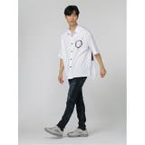 サークルデザイン レギュラーカラー 半袖BIGシャツ | TAKA-Q MEN | 詳細画像25 