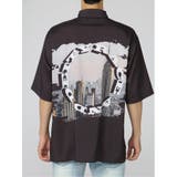 サークルデザイン レギュラーカラー 半袖BIGシャツ | TAKA-Q MEN | 詳細画像8 
