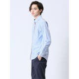綿オックス トリコテープ レギュラーカラー長袖シャツ | TAKA-Q MEN | 詳細画像12 