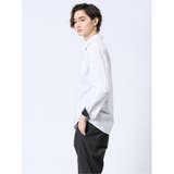 綿オックス トリコテープ レギュラーカラー長袖シャツ | TAKA-Q MEN | 詳細画像2 