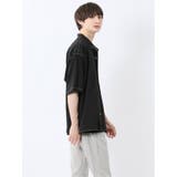 タスランステッチ レギュラーカラー半袖シャツ | TAKA-Q MEN | 詳細画像14