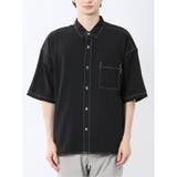 タスランステッチ レギュラーカラー半袖シャツ | TAKA-Q MEN | 詳細画像16