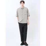 タスランステッチ レギュラーカラー半袖シャツ | TAKA-Q MEN | 詳細画像5