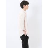綿パナマ レギュラーカラー7分袖シャツ | TAKA-Q MEN | 詳細画像14
