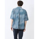 接触冷感 総柄 レギュラーカラー半袖シャツ | TAKA-Q MEN | 詳細画像13 