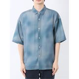 接触冷感 総柄 レギュラーカラー半袖シャツ | TAKA-Q MEN | 詳細画像16 