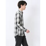 【WEB限定】オンブレーチェック レギュラーカラー長袖シャツ | TAKA-Q MEN | 詳細画像4