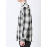 【WEB限定】オンブレーチェック レギュラーカラー長袖シャツ | TAKA-Q MEN | 詳細画像7