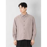 レーヨン混 ネックレス付 長袖BIGシャツ | TAKA-Q MEN | 詳細画像21 