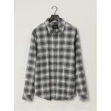 06グレー | レイルズ/Rails チェック柄長袖シャツ | TAKA-Q MEN