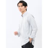 綿混オックス ボタンダウン長袖シャツ | TAKA-Q MEN | 詳細画像20 
