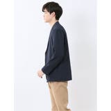 ドットエア サッカーチェック 2ボタン シャツジャケット | TAKA-Q MEN | 詳細画像14
