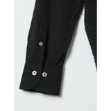 ストレッチ ブロックサッカー カッタウェイ 長袖 シャツ | TAKA-Q MEN | 詳細画像8 