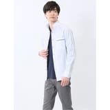 ペイズリードビー スタンドカラー長袖シャツ | TAKA-Q MEN | 詳細画像2
