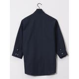ペイズリードビー スタンドカラー7分袖シャツ | TAKA-Q MEN | 詳細画像12