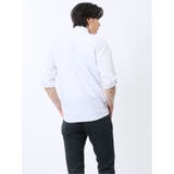 ペイズリードビー スタンドカラー7分袖シャツ | TAKA-Q MEN | 詳細画像15