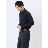 ジャガード小紋柄 ワイドカラー長袖シャツ | TAKA-Q MEN | 詳細画像2 