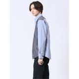 オックス×ピケ切替 ボタンダウン長袖シャツ | TAKA-Q MEN | 詳細画像12