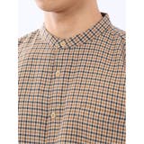 ポートブリッジ/Port Bridge ネルチェック バンドカラー長袖シャツ | TAKA-Q MEN | 詳細画像9