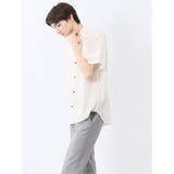 吸水速乾 パナマ ボタンダウン半袖シャツ | TAKA-Q MEN | 詳細画像2