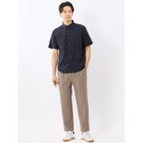 綿100% ドビー ボタンダウン半袖シャツ | TAKA-Q MEN | 詳細画像17 